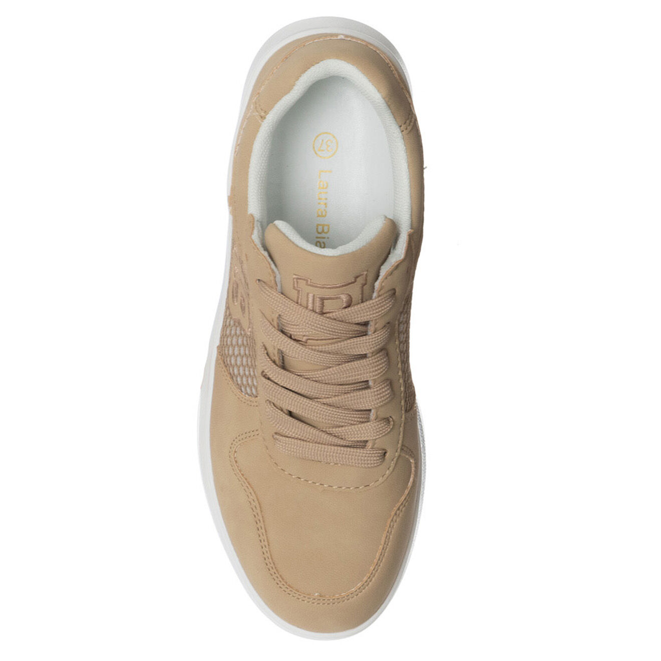 Laura Biagiotti Sneakers Liz beige/blanc