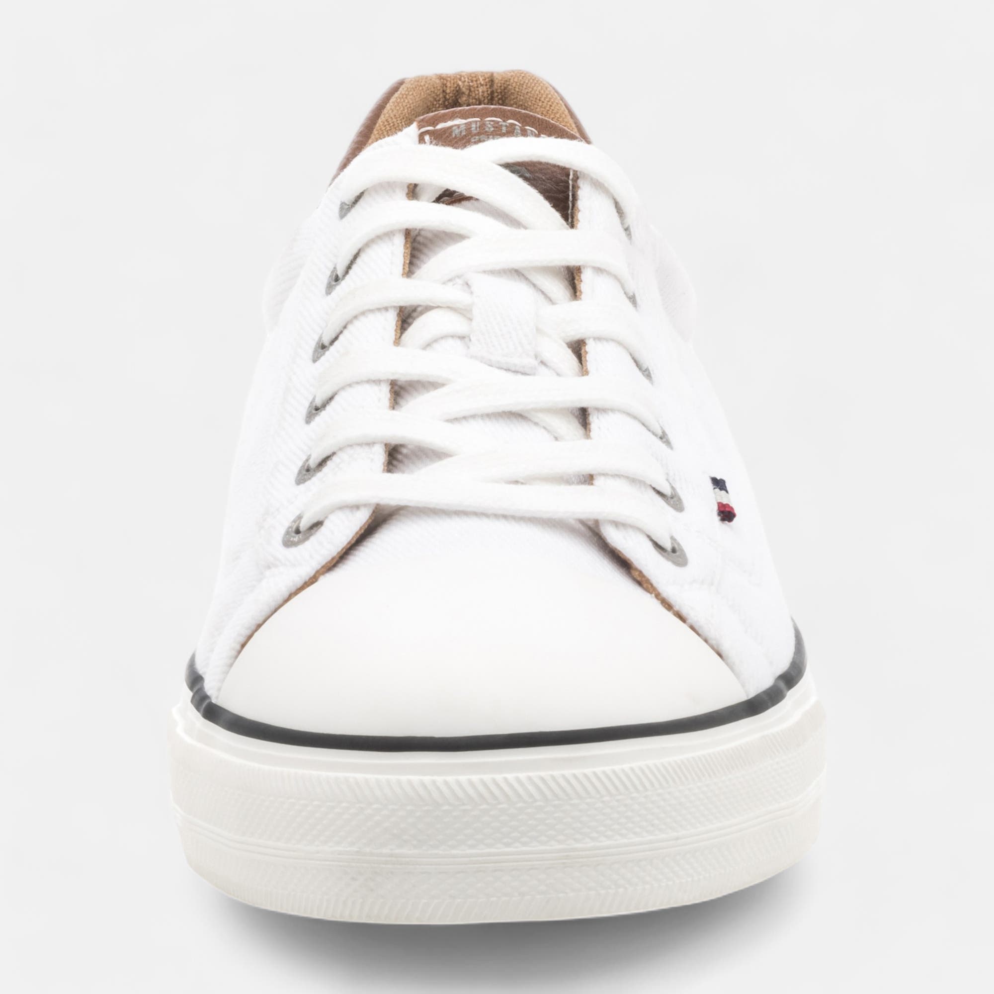 Chaussures en toile Homme blanc