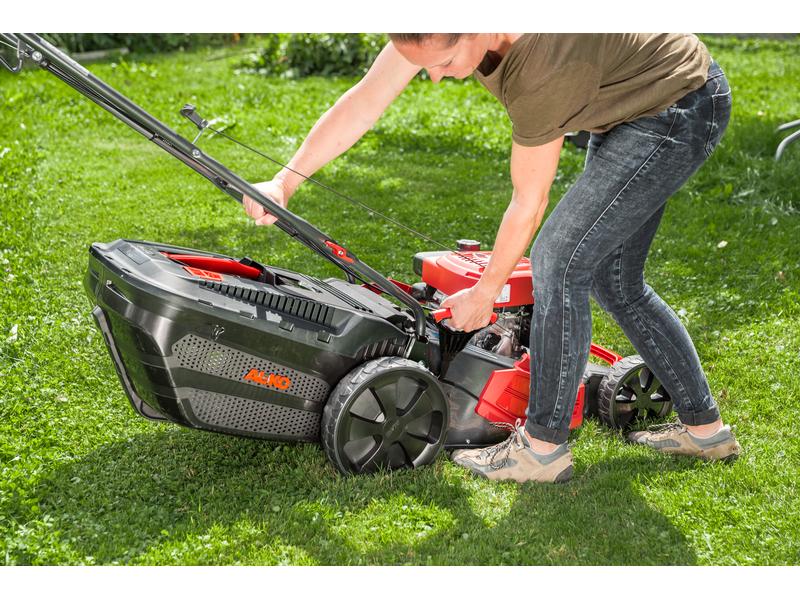 AL-KO Benzin-Rasenmäher Comfort 51.0 SP-A Rasenmäher mit 51 cm Schnittbreite