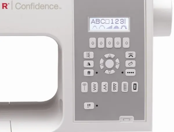 [OUTLET] - Singer Confidence 7470 - Symaskine - 225 søm - 6 et-trins knaphuller - LCD display