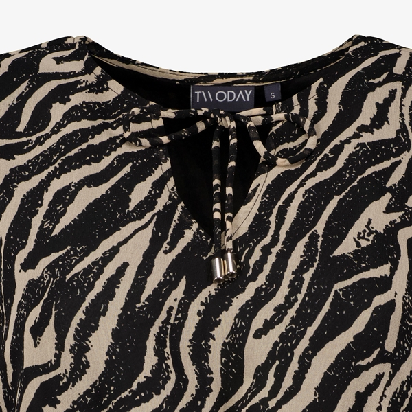 TwoDay dames jurk met zebraprint