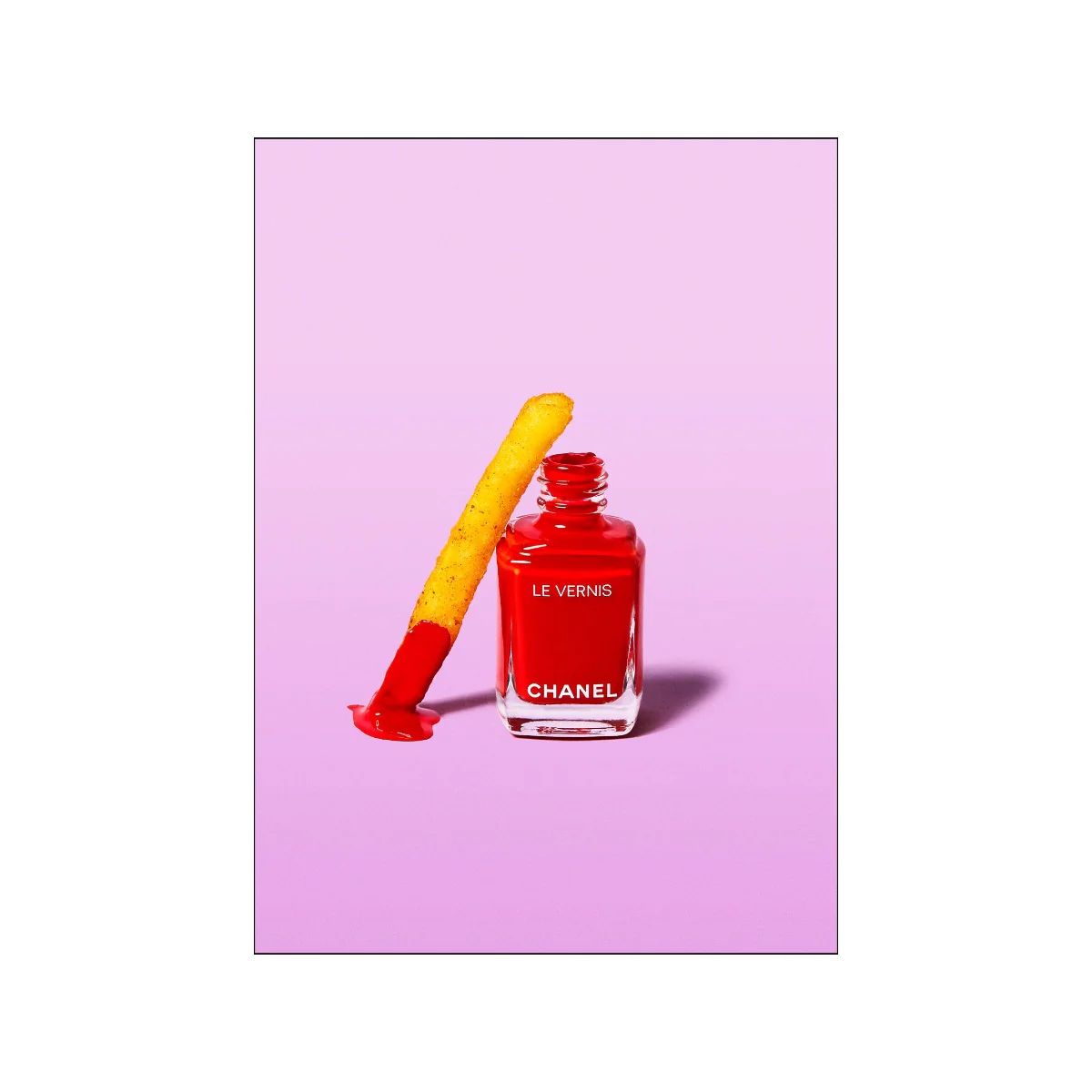 Poster & Frame  Supermercat plakat, Fries before guys - 30x40 cm.