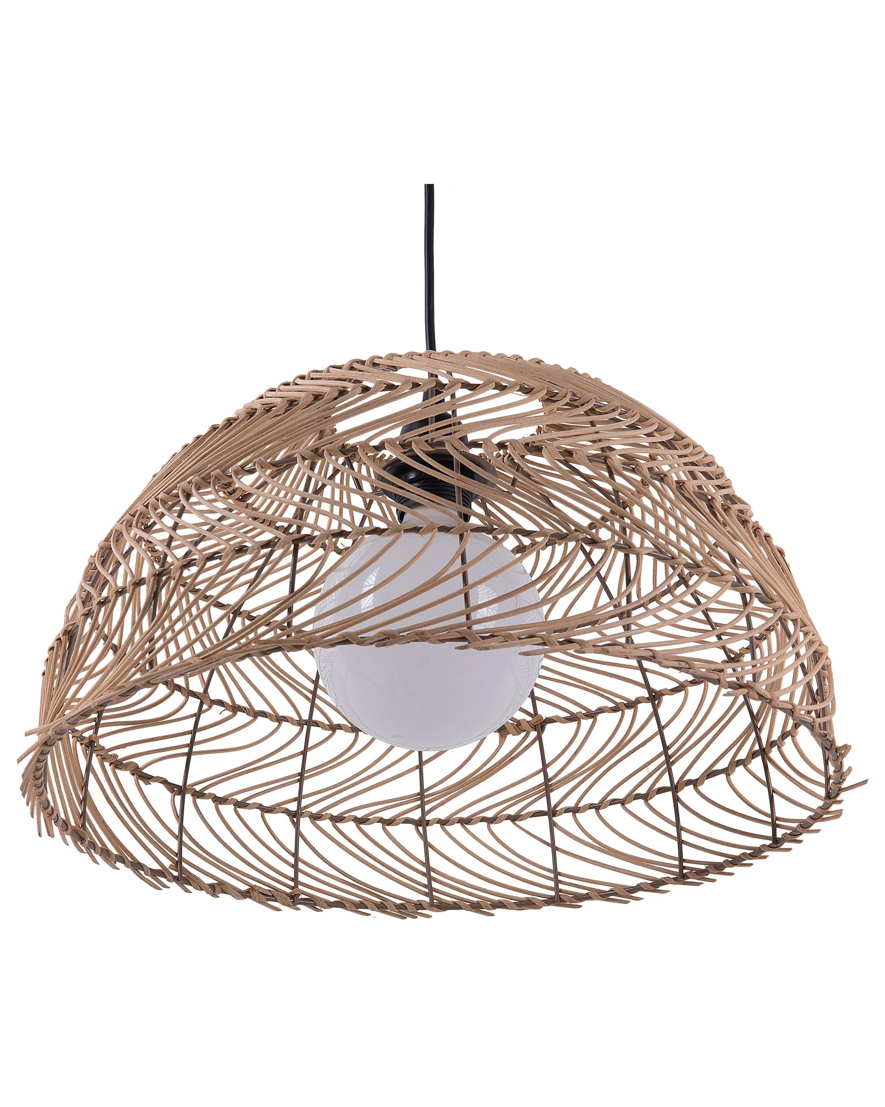 Hanglamp SELENGE Rotan Lichtbruin