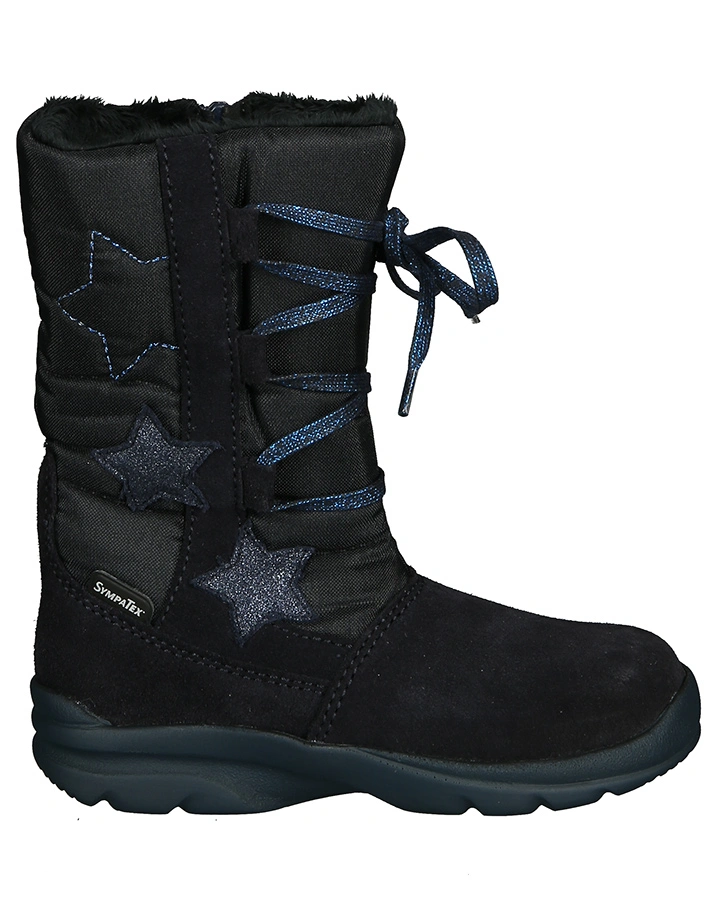 Winterstiefel WALLY gefüttert in dunkelblau