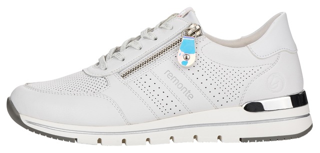 Remonte Keilsneaker  mit seitlichem Reissverschluss, Freizeitschuh, Halbschuh, Schnürschuh