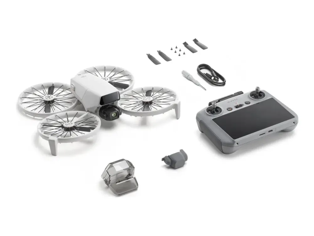 DJI Flip - Drone - USB - lysegrå