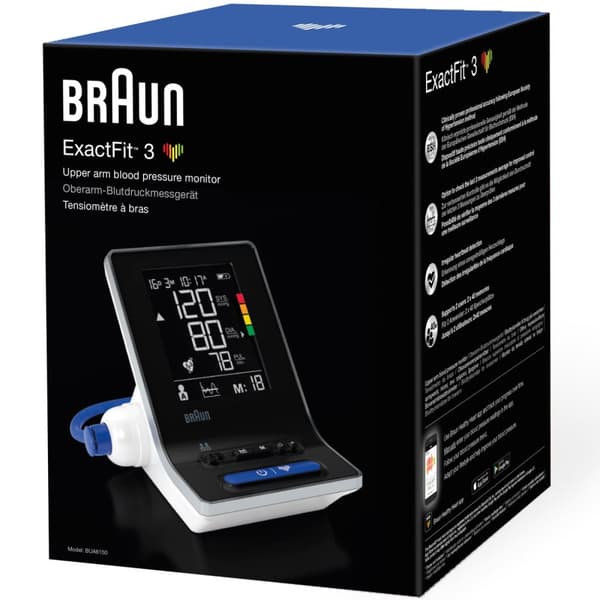 Braun Blodtrykksmåler Exact Fit 3 BUA6150WE