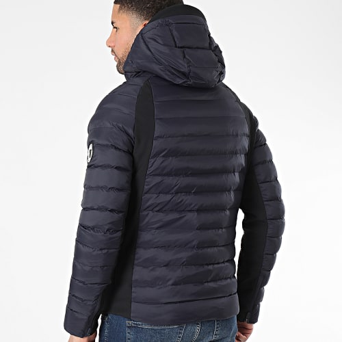 Doudoune Chauffante Capuche Meribel Bleu Marine