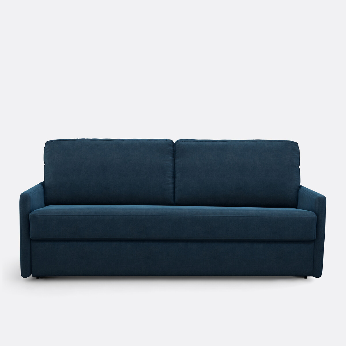 LA REDOUTE INTERIEURS<br>Sofá cama de veludo, espuma HR premium, Marta