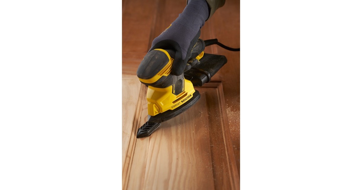 StanleyFATMAX 120W Detailschuurmachine deltaschuurmachine  (Geel/zwart)