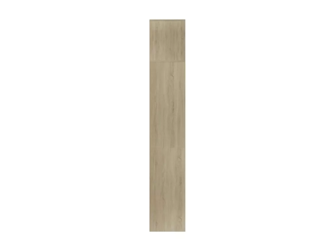 Jeu de bibliothèque/meuble TV 3 pièces Chêne sonoma 180x30x180 cm