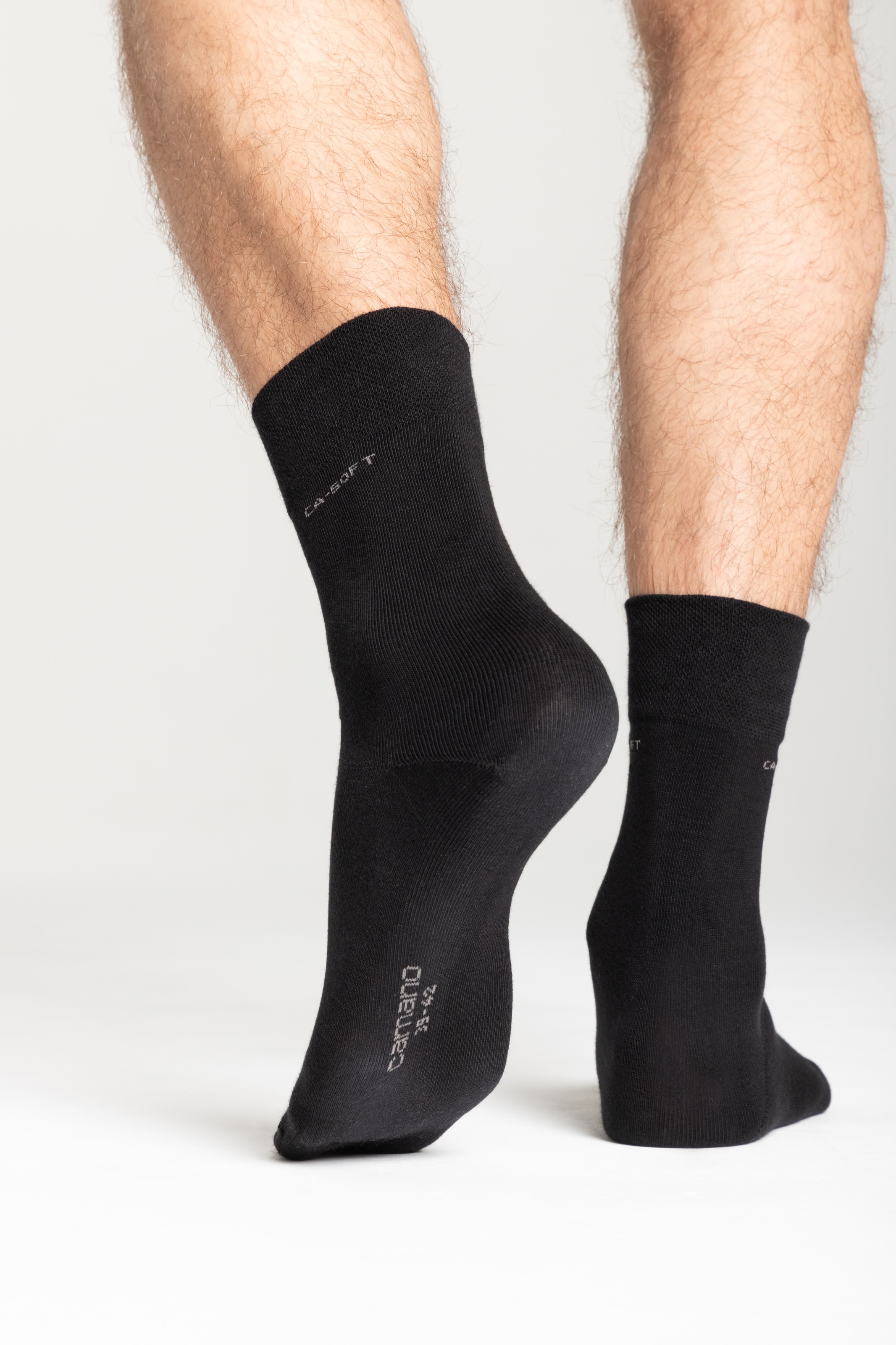 Camano Socken »ca-soft« 4 Paar, 4 Paar tlg. mit verstärktem Fersen- und Zehenbereich