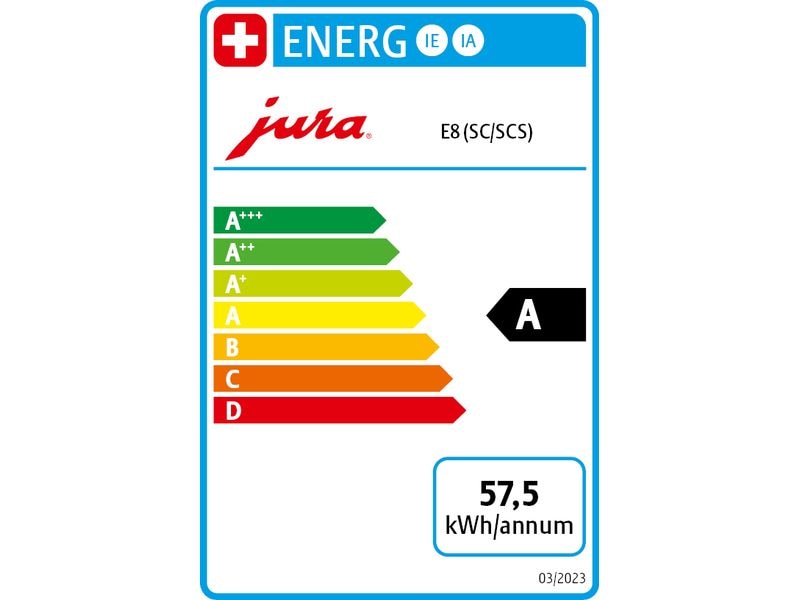 JURA Kaffeevollautomat E8 Dark Inox (SC) Zweitassen-Vollautomat für 17 verschiedene Kaffee- und Milchgetränke