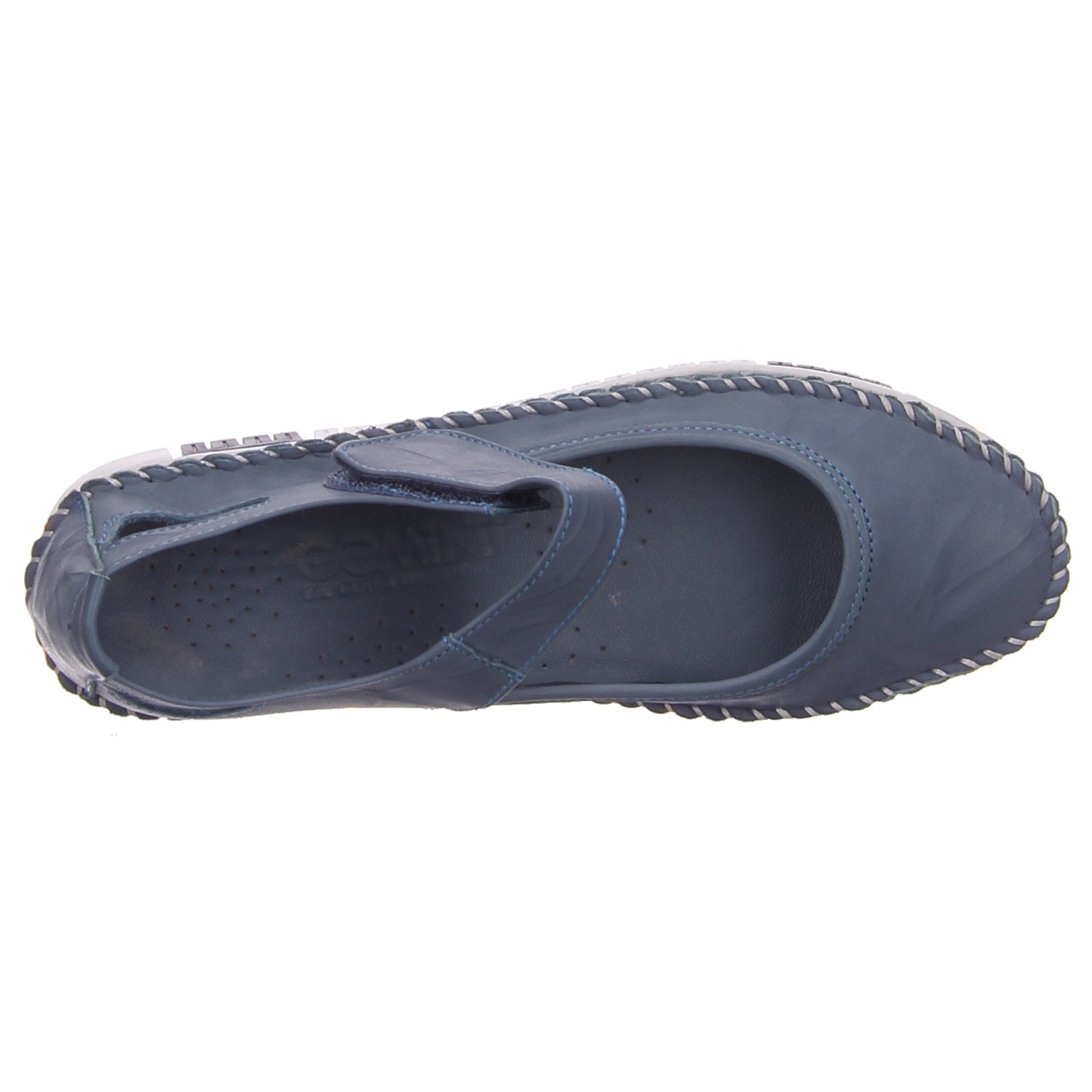 Gemini Spangenhalbschuh blau blau