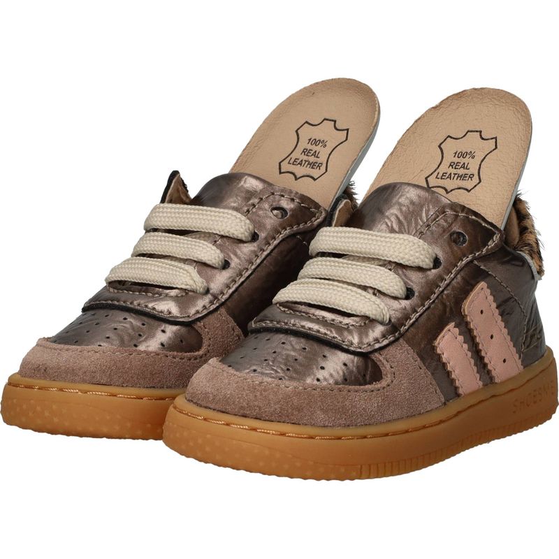 Shoesme Veterschoenen Goud Meisjes