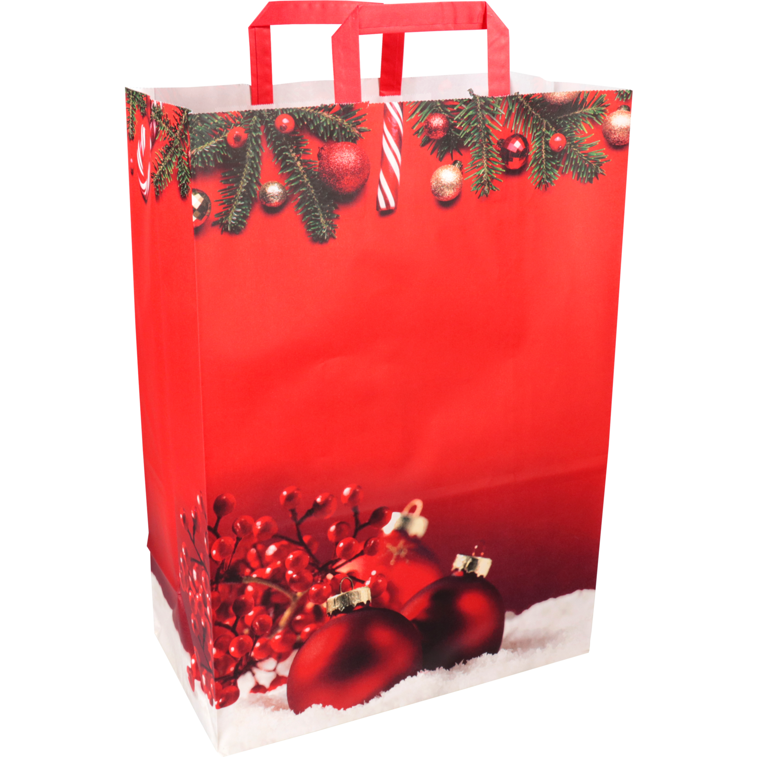 Tas, Sestriere, Papier, platte handgreep, 32x 17x45cm, draagtas,