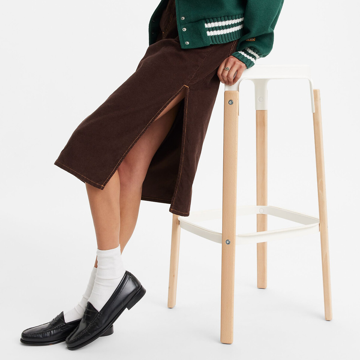 LEVI'S<br>Rok com fenda lateral