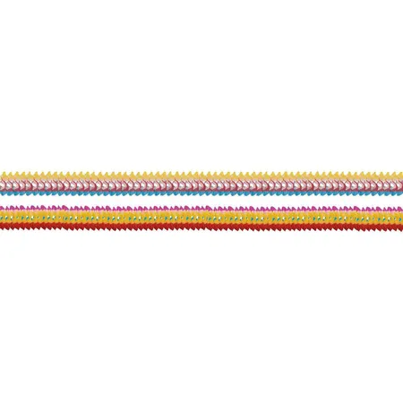 amscan 4 Girlanden mit Mehrfarbendromen 8 x 200 cm