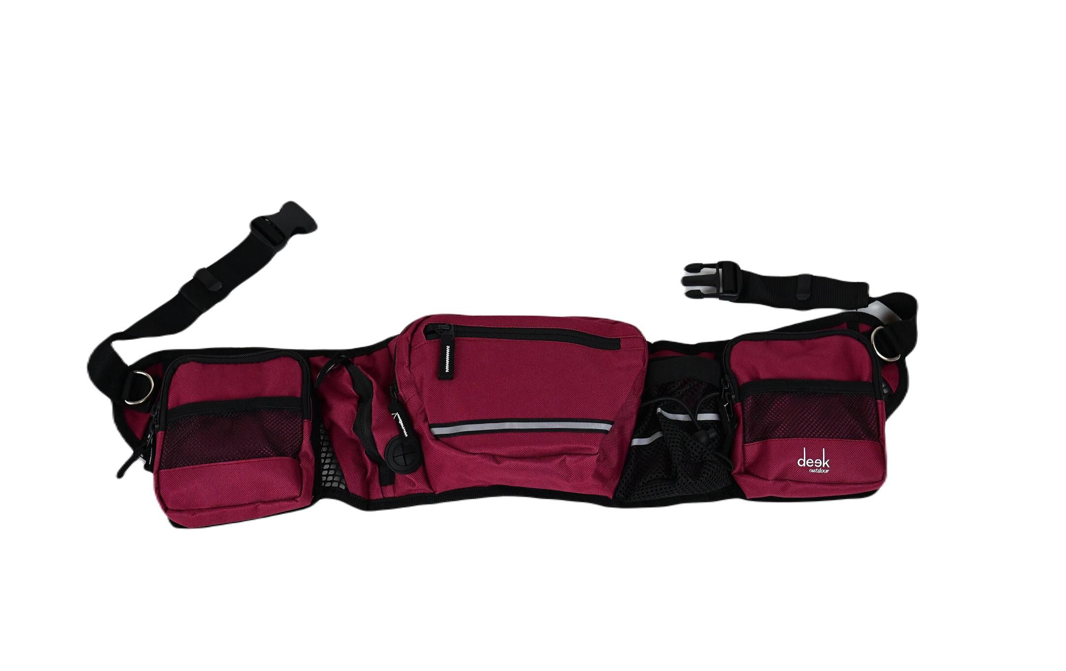 Hüfttasche Apollo, Berry/SchwarzHüftgurttasche – optimal für lange Spaziergänge, Ausflüge und Trekking