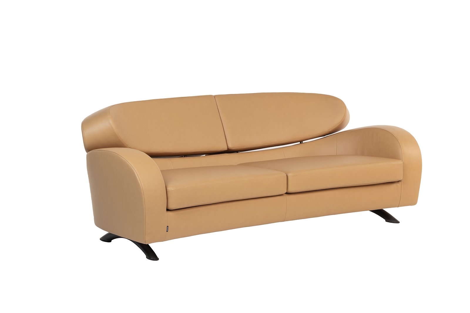 Stream sofa Hud Classic Natur med sortlakkerte ben