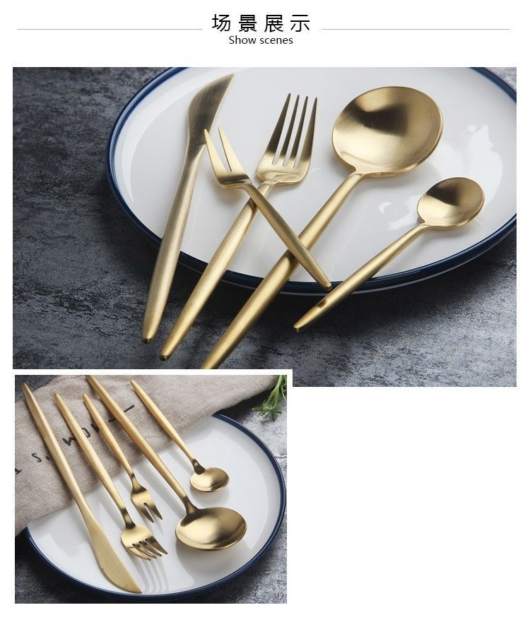 Hashi - Mes / Lepel / Vork van roestvrij staal