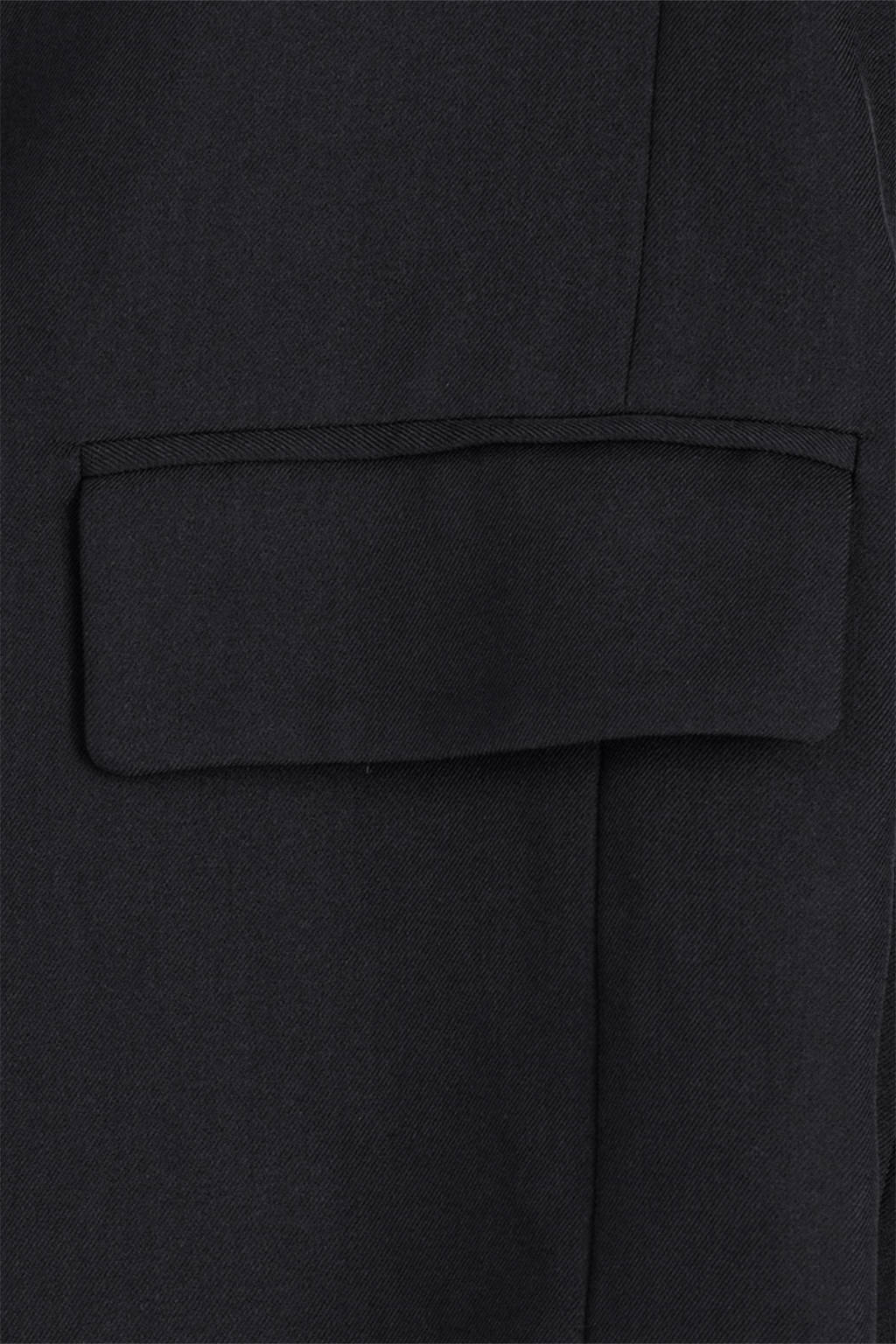 Shoeby blazer Solid zwart