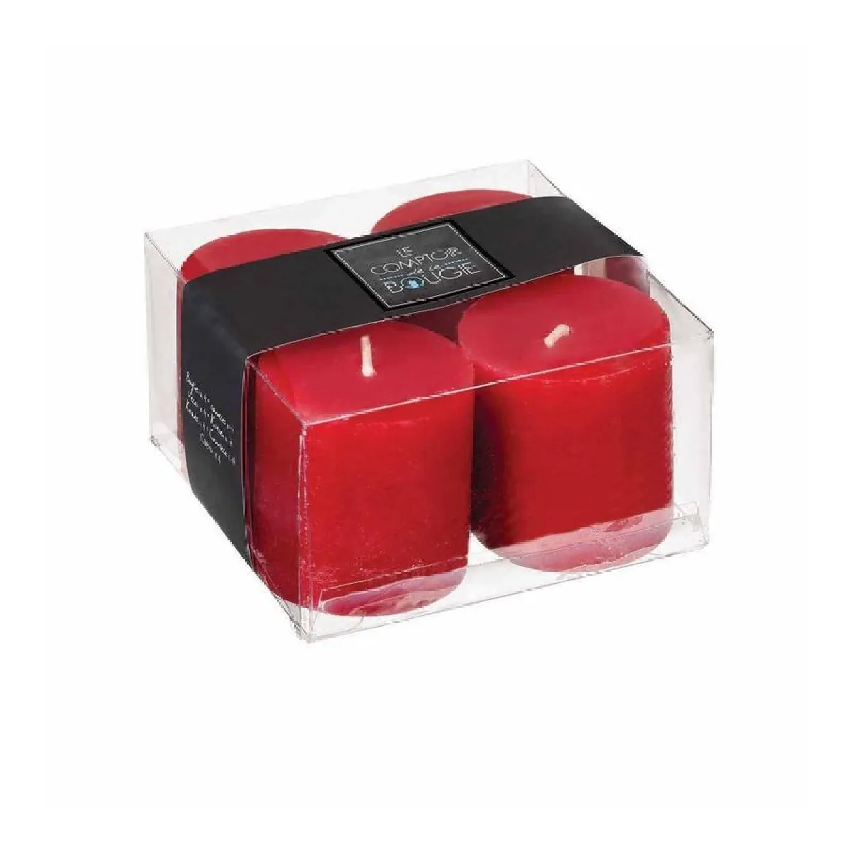 But Bougie Ø 4,5 cm OLIA - Rouge