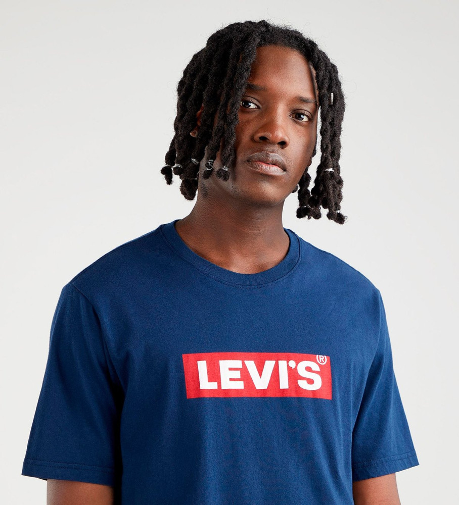 Camiseta azul Levi's Relaxed Fit