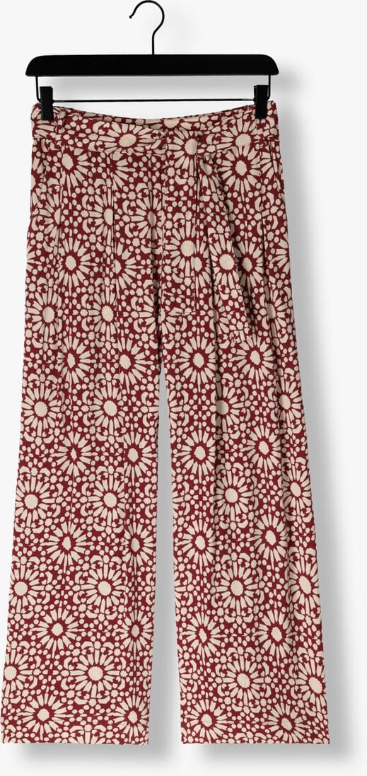 BY-BAR bordeaux by-bar wijde broek wanda sunflower pants