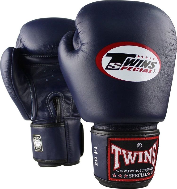 Twins Special - BGVL 3 - Bokshandschoenen - Blauw - Leer