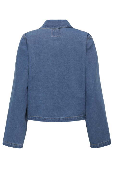 Only blauwe dames blouse