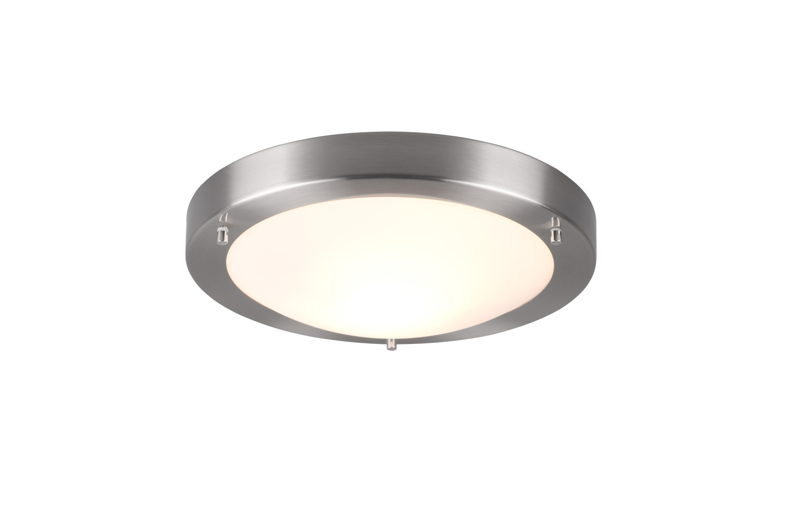 Badleuchte - Nickel matt-weiß - rund - Ø 31,5 cm