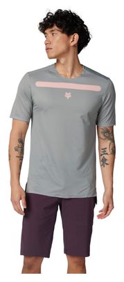 Maillot Maches Courtes Flexair Aviation Race Gris