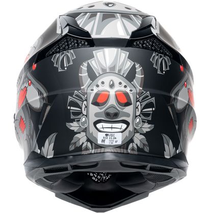 Casque cross Ovix DIRTY VOODOO 2024 - Noir / Gris