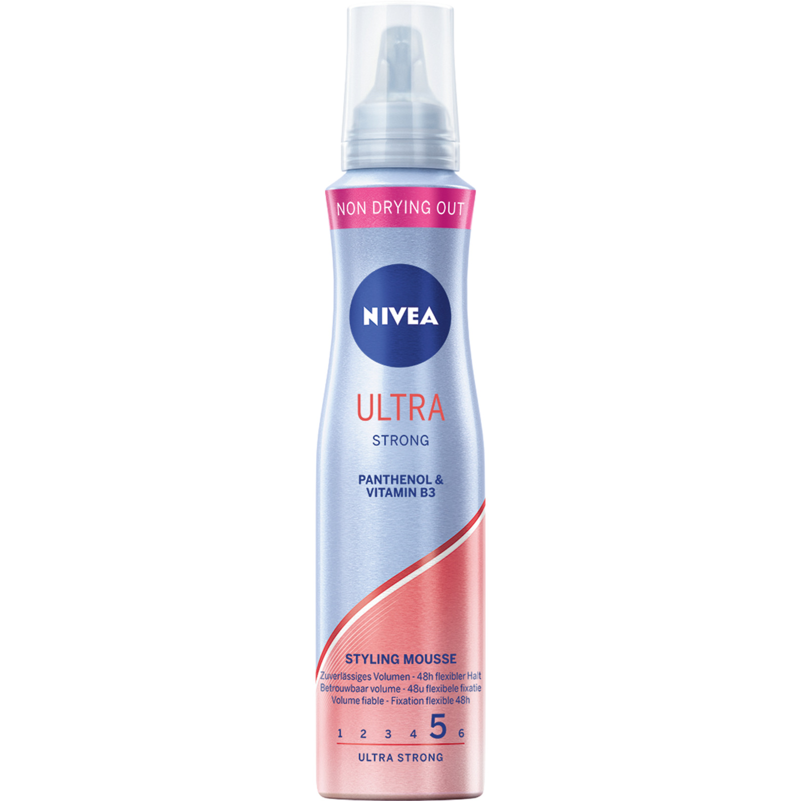 Nivea Ultra Strong Styling Mousse 2 x 150 ml