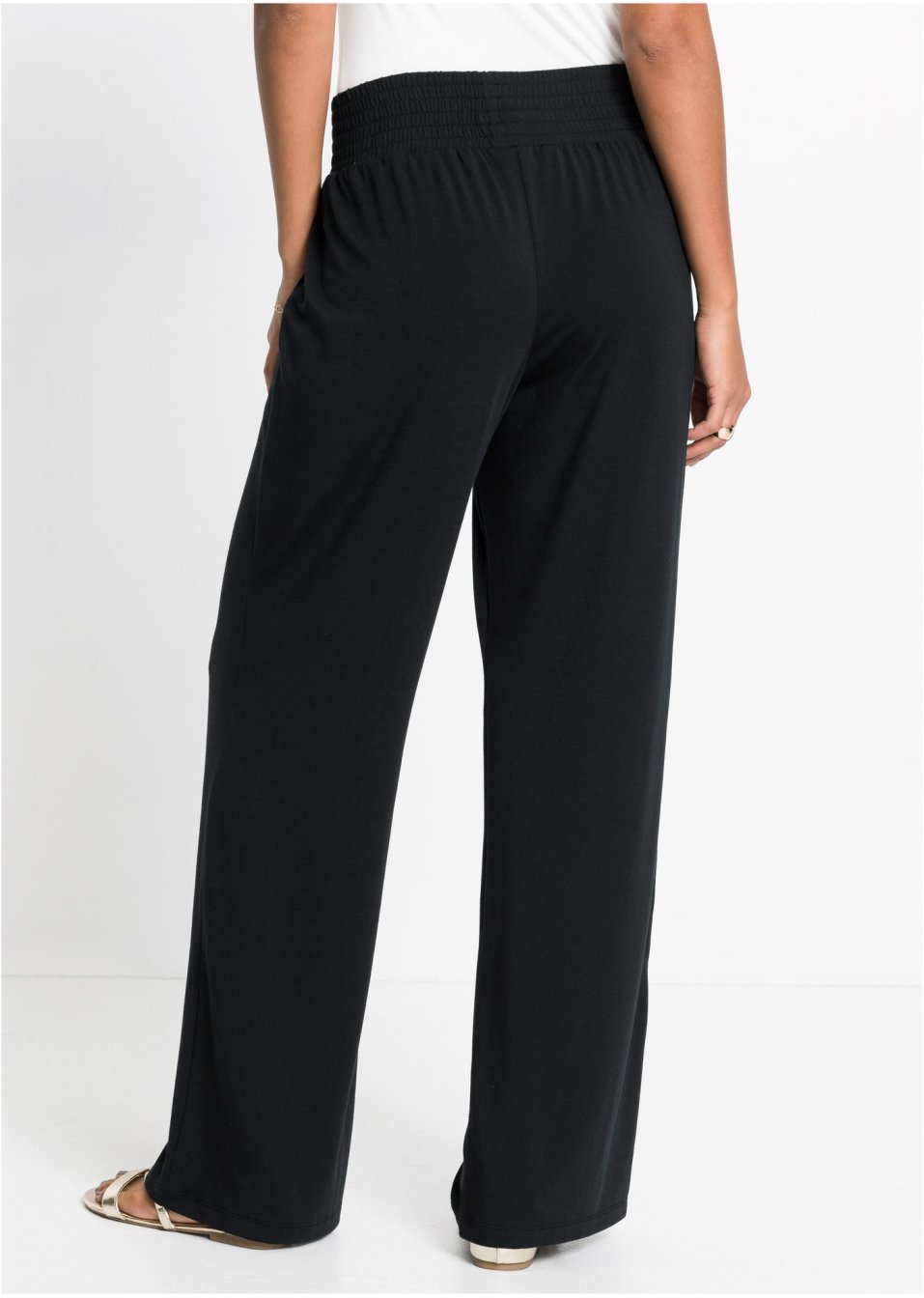 Pantalon palazzo en jersey