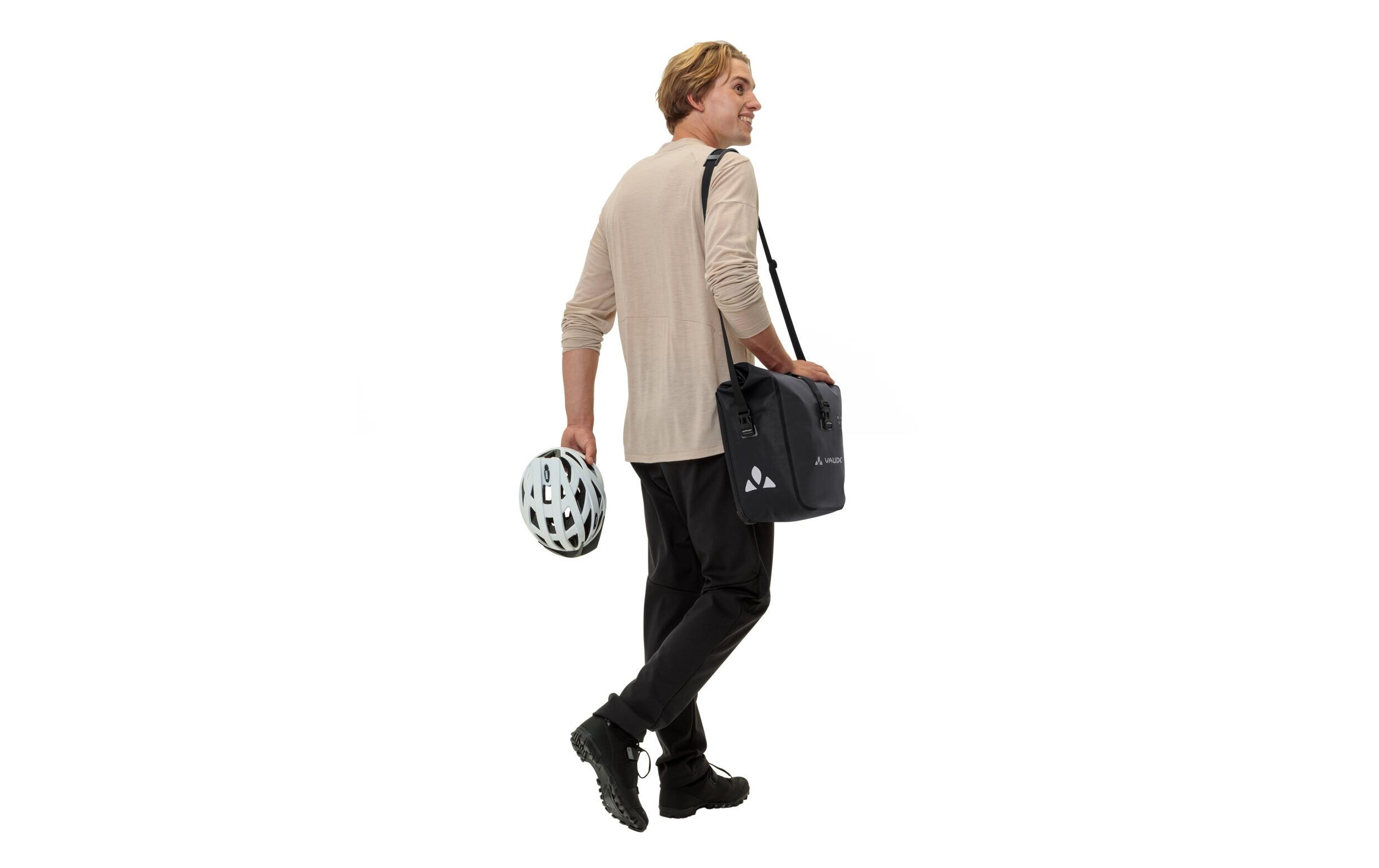 Fahrradtasche Aqua Front Schwarz<br>Vorderradtasche
