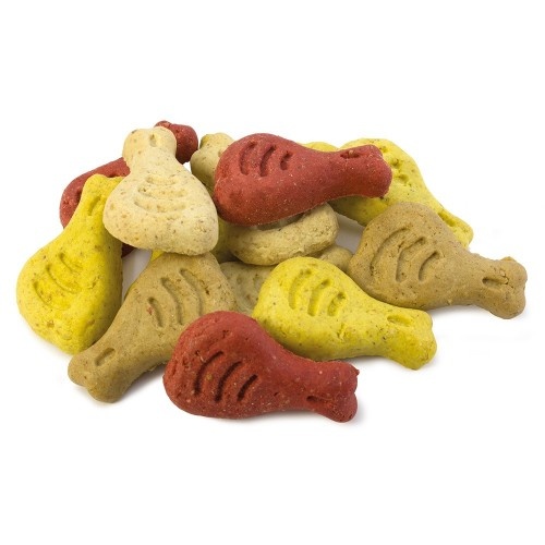 Biscoitos mistos Arquivet para cães, sabor presunto.