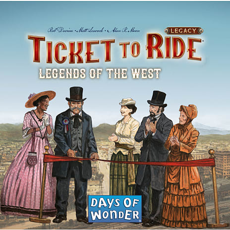 Ticket to Ride Legacy Legends of the West brætspil