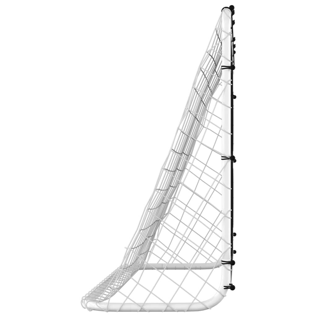 vidaXL Voetbaltrainingsdoel, staal, 184x61x122 cm