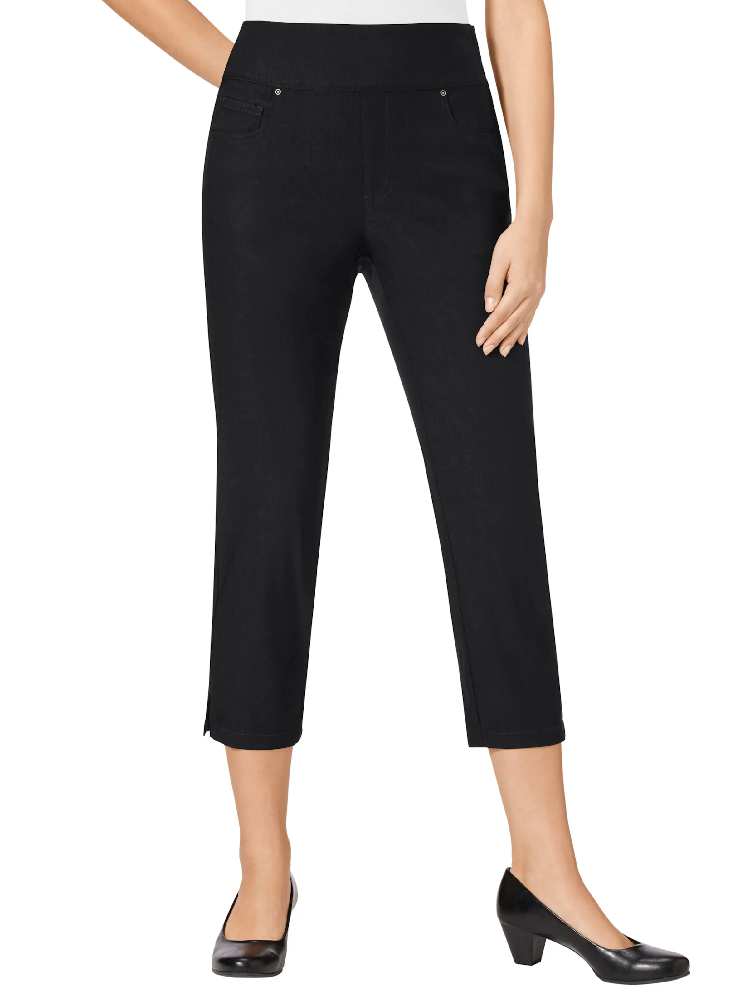 Stretch-Hose in schwarz