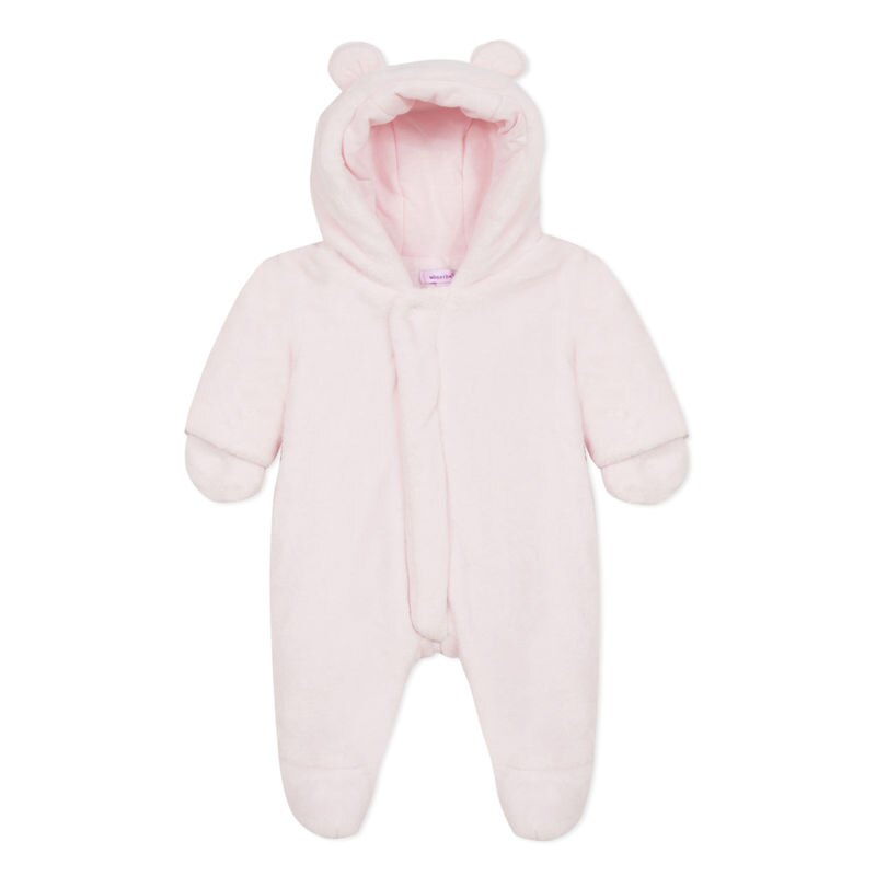 Pilote fausse fourrure rose pâle naissance Absorba Aucune nuance