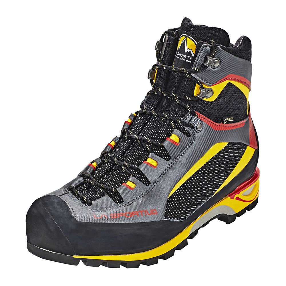 La Sportiva TRANGO TOWER GTX - Chaussures d'alpinisme Homme black/yellow