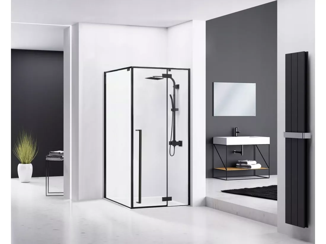 Cabine De Douche Rea Fargo 90X90 Black