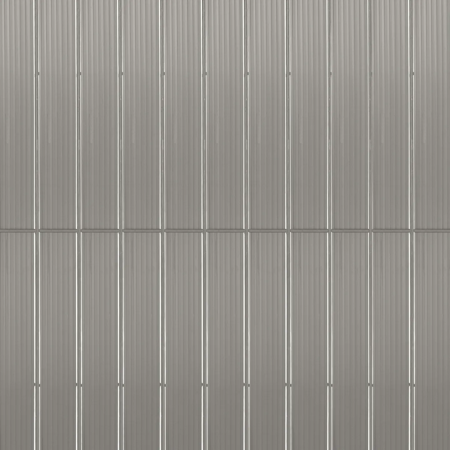 Kit de lamelles occultantes PVC gris clair L.60 M pour panneau grillagé