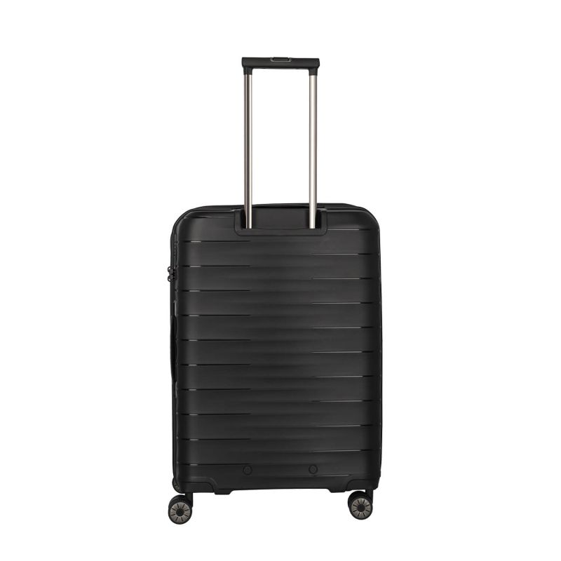 Valise rigide Mooby extensible 66 cm Noir
