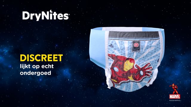 Huggies DryNites Girls Tiener Maat L (27-57kg) 9ST