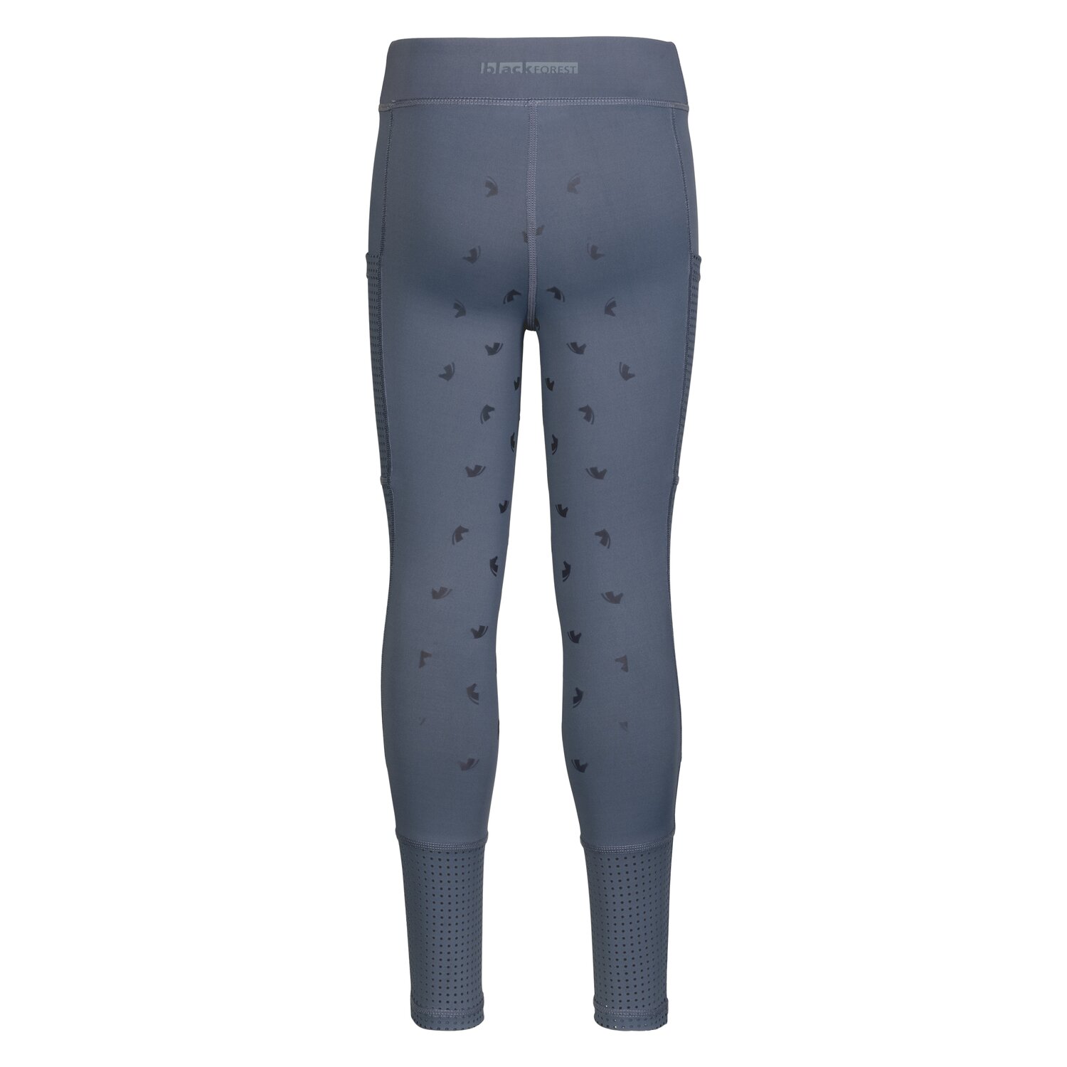 black forest kids Grip-Vollbesatz-Reitleggings Mesh - smokedblue