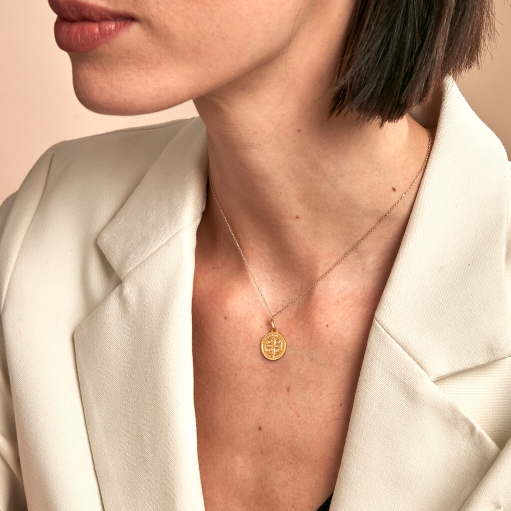 Pendentif Benoit Or Jaune