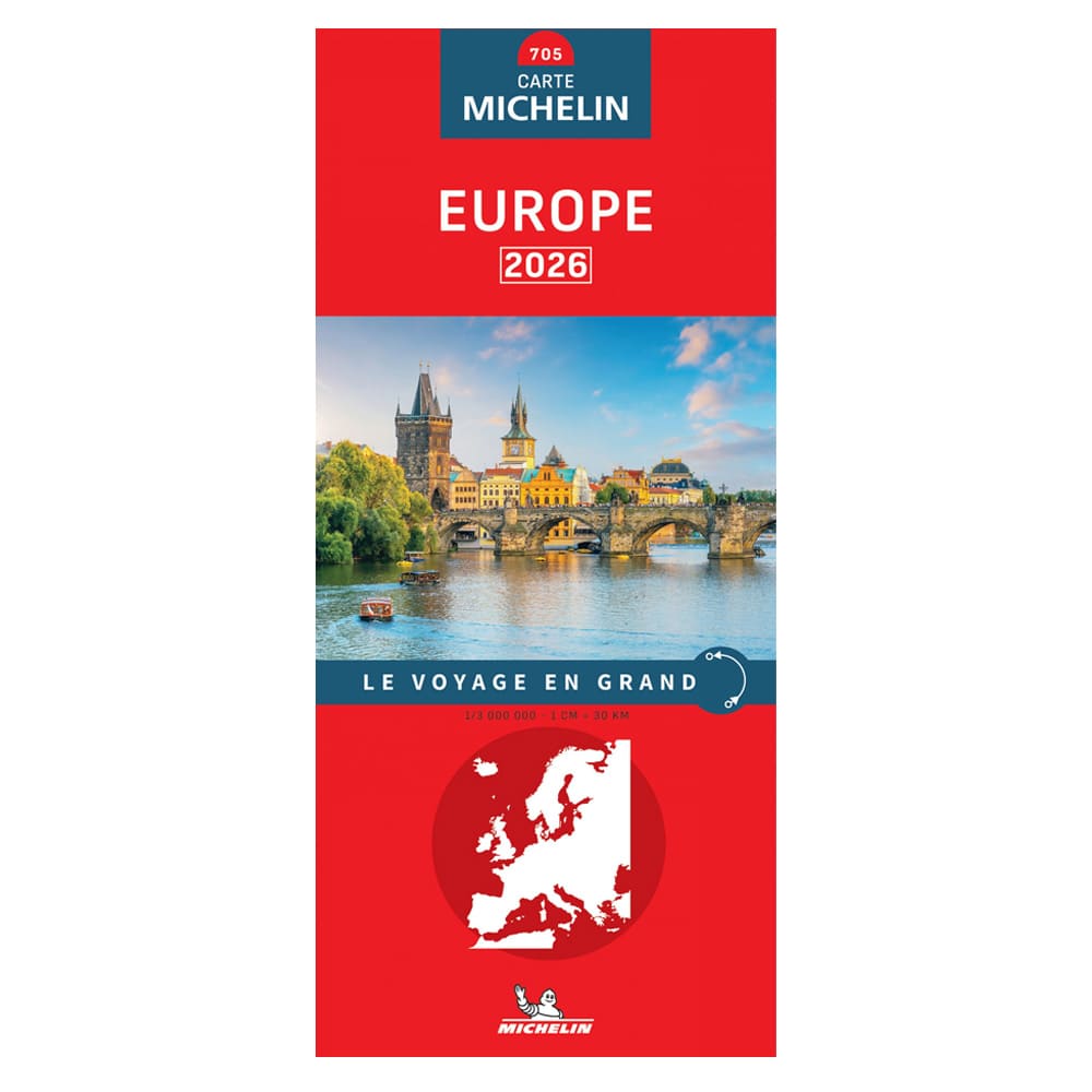 Carte Michelin EUROPE 2026